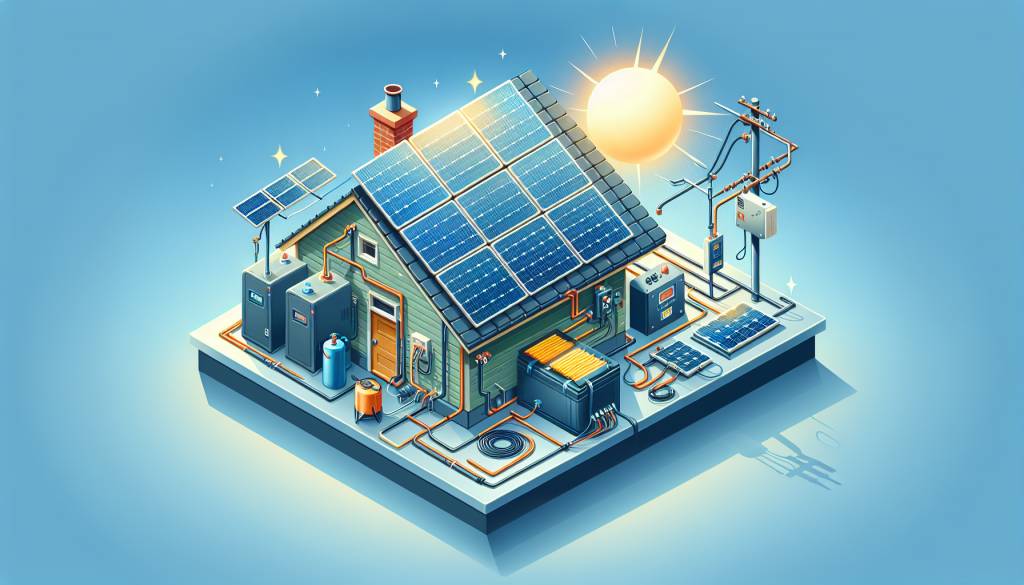 Schéma installation panneau solaire : guide pour débutants