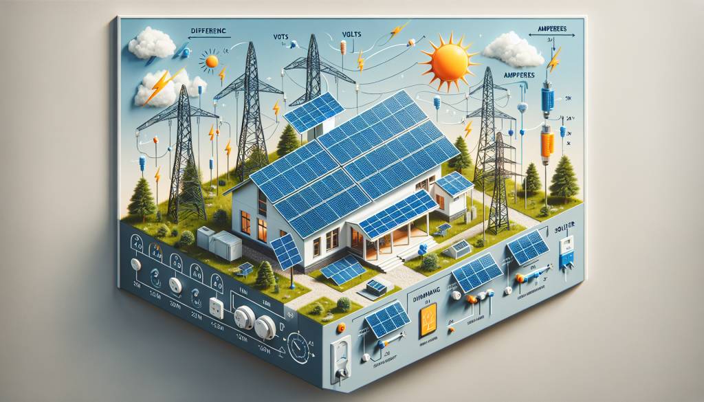 Comprendre la différence volt-ampère pour vos installations solaires